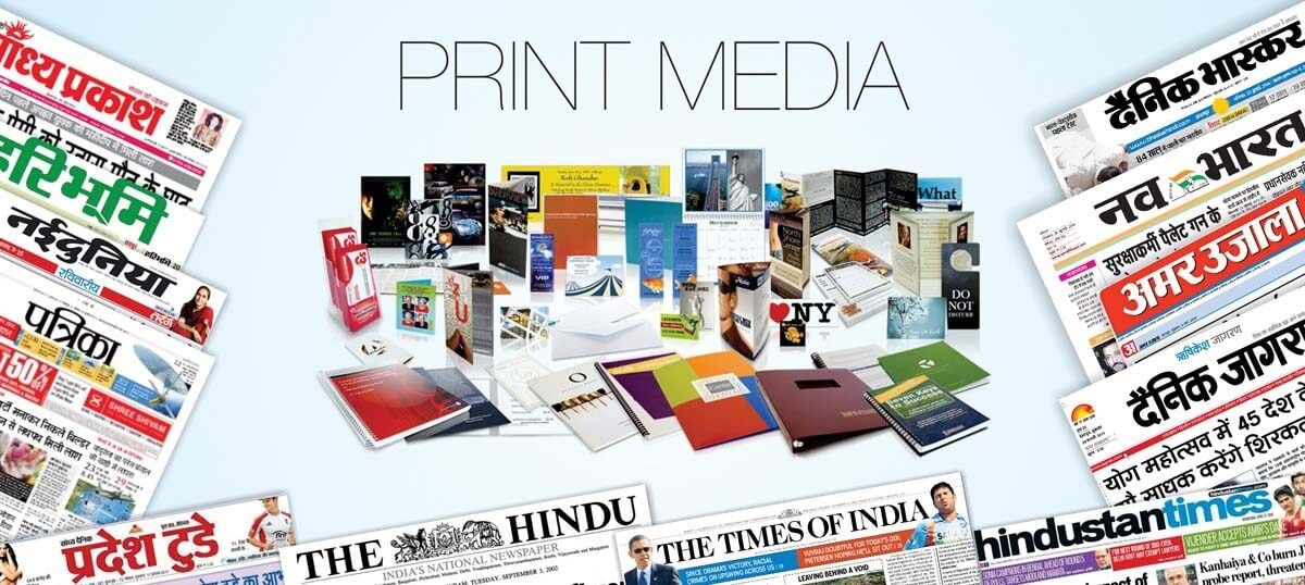 Printed Marketing Materials Spread on a Desk
